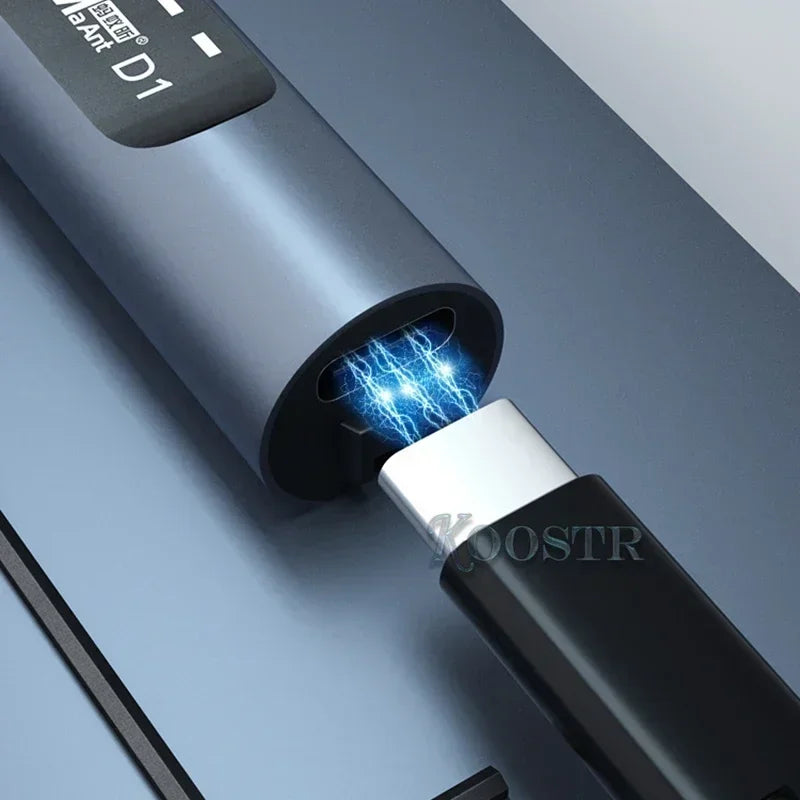 MaAnt D2 Intelligent Charging Grinding Pen Polishing Grinding Tools Set Grinder Engraving Pen for Phone CPU IC Polishing Cutting