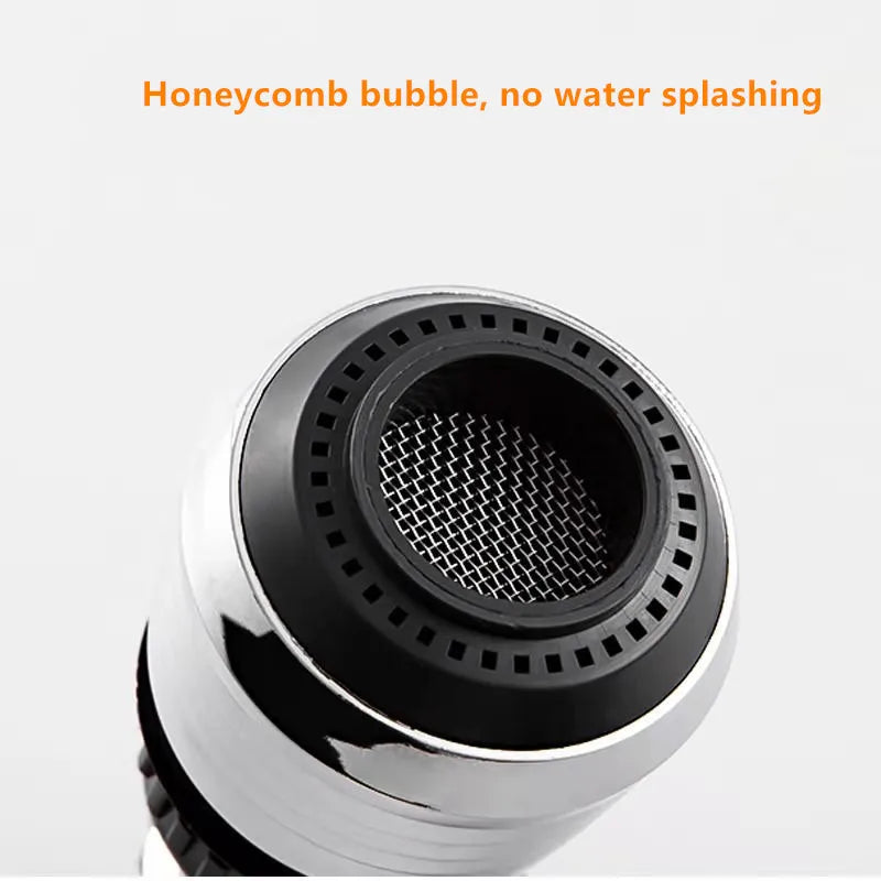 360 Degree Adjustment Faucet Extension Tube Water Saving Nozzle Filter Kitchen Water Tap Water Saving