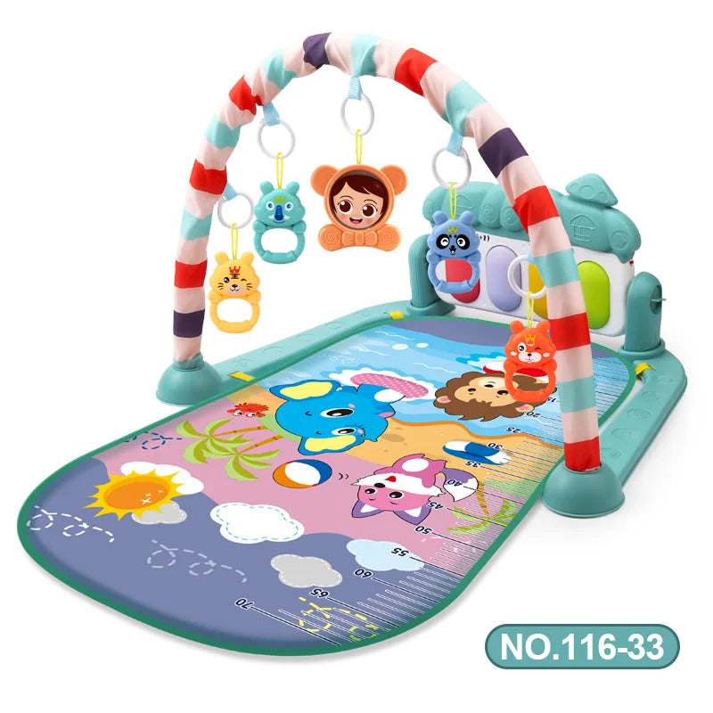 Multifunctional Baby Activity Gym Play Mat with Music