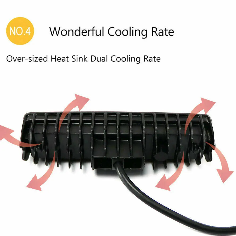 2PCS 18w 6 LED Car Work Light, Driving Lamp