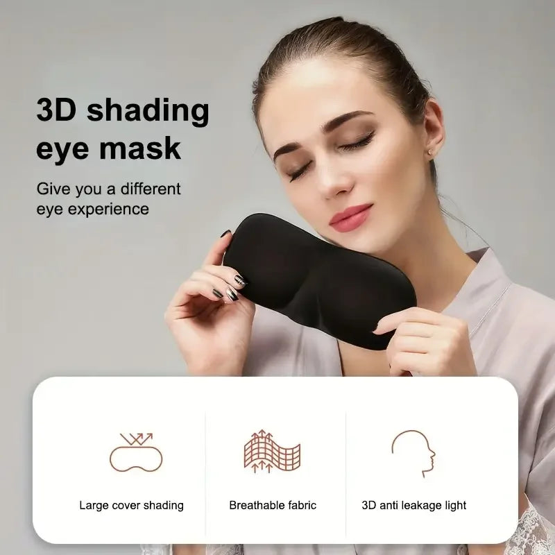 3D Stereoscopic Sleep Eye Mask, Sleep Magic Memory Sponge