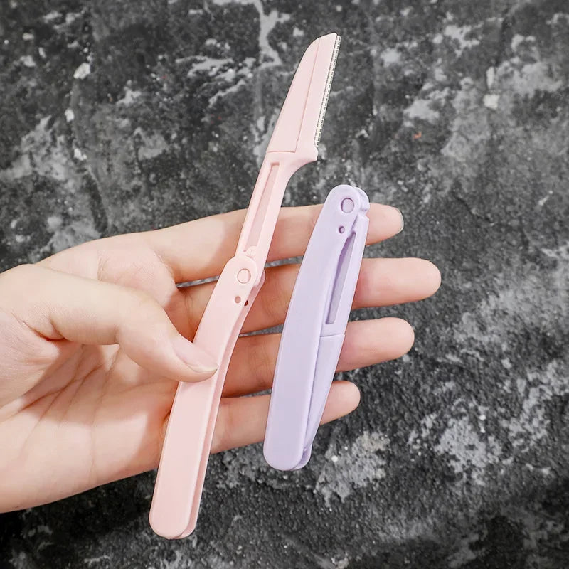 Eyebrow Trimmer Eyebrow Razor Shaver Blade Eyebrow Shaper Face Razor Facial Hair Remover for Women Beauty