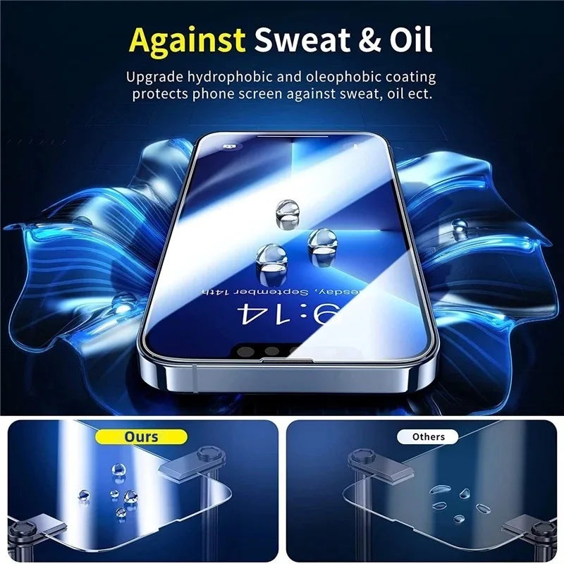 5Pcs Tempered Glass
