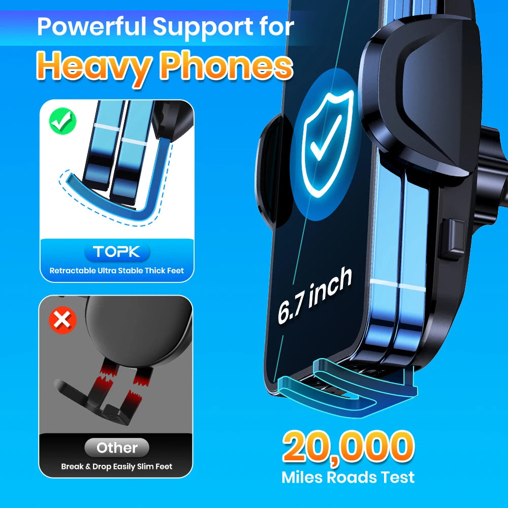 Universal Car Phone Holder – Air Vent Clip Mount