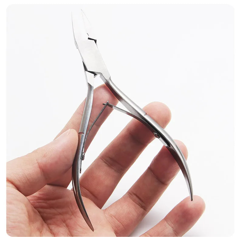1Pcs Toenail Ingrown Nail Cuticle Nipper Pedicure Tool for Dead Skin Removal