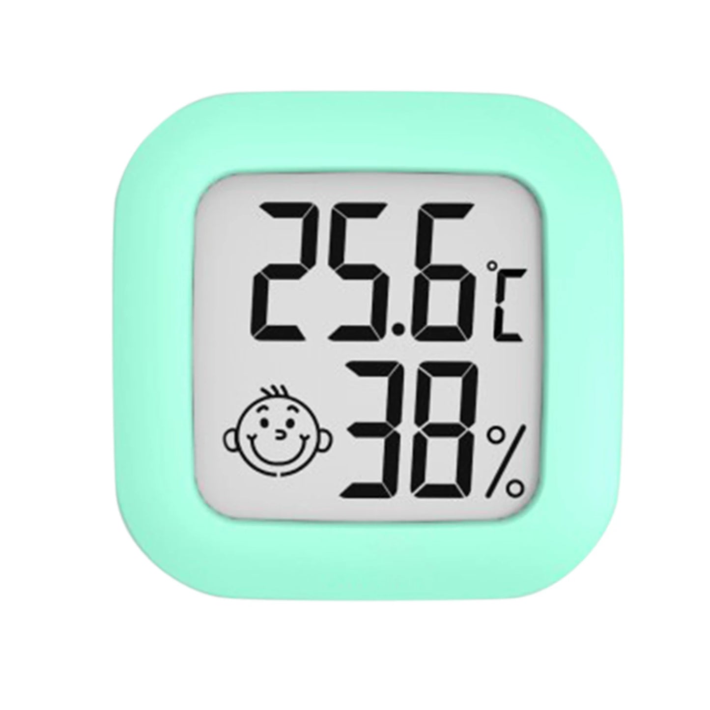 Thermometer Hygrometer Mini Weather Station Thermo-Hygrometer Built-in 2032 Button Battery Temperature Tester Gauge