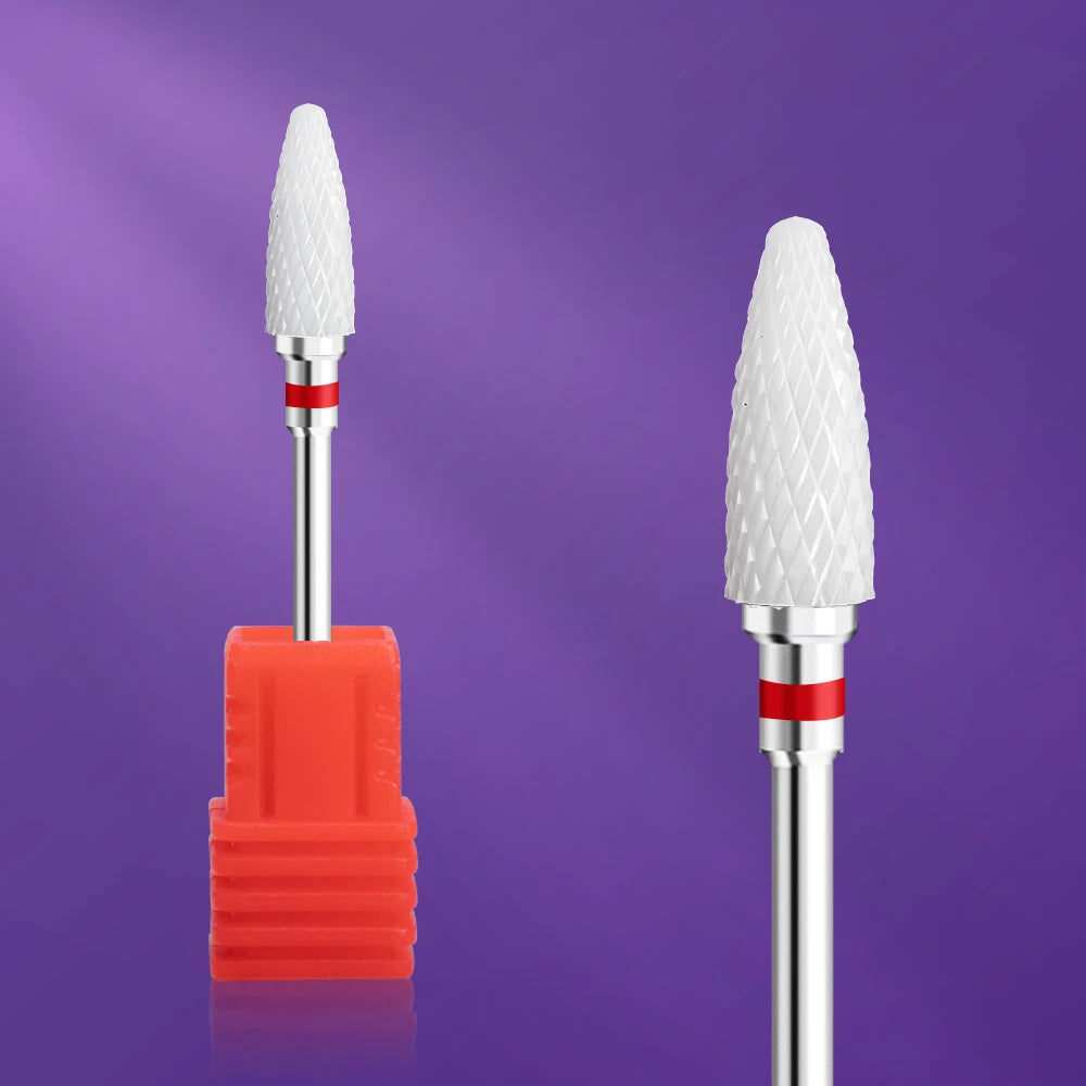 Ceramic Tungsten Carbide Nail Drill Bit for Electric Drill Machine (Manicure & Pedicure Tool)