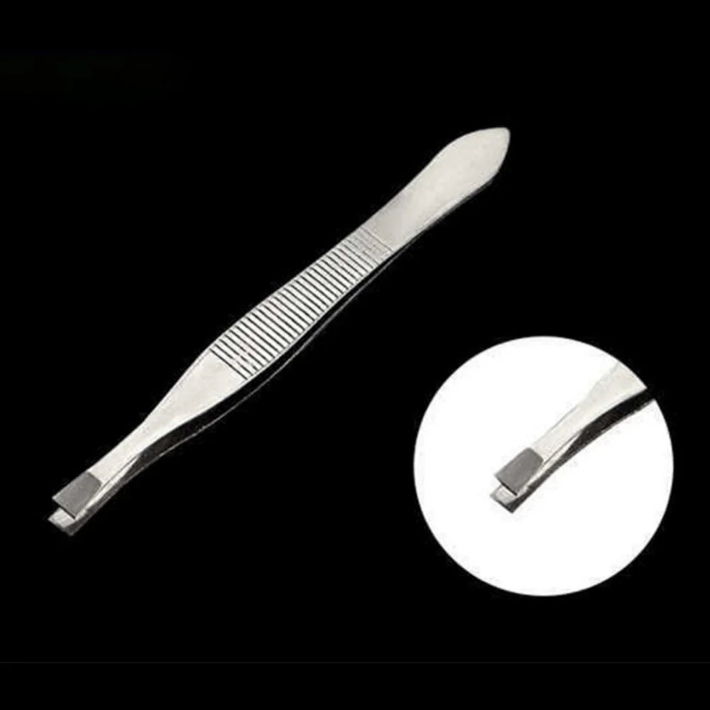 10-Piece Stainless Steel Manicure & Pedicure Tool Set with Leather Case