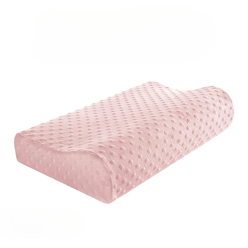 Long Memory Foam Bedding Pillow for Neck Protection, Slow Rebound Shaped Maternity Pillow, Orthopedic Support for Sleeping