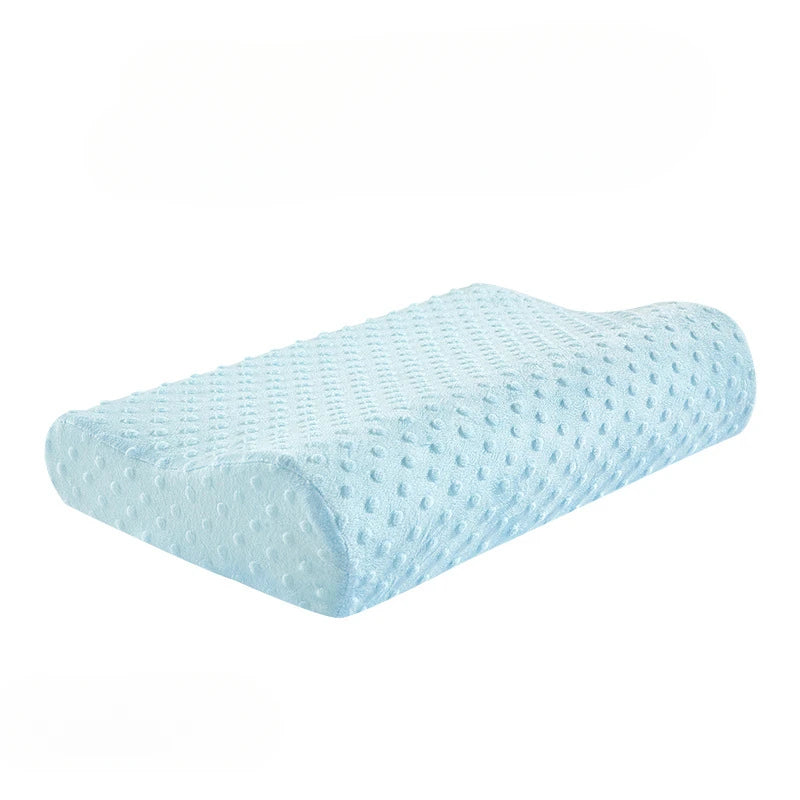 Long Memory Foam Bedding Pillow for Neck Protection, Slow Rebound Shaped Maternity Pillow, Orthopedic Support for Sleeping