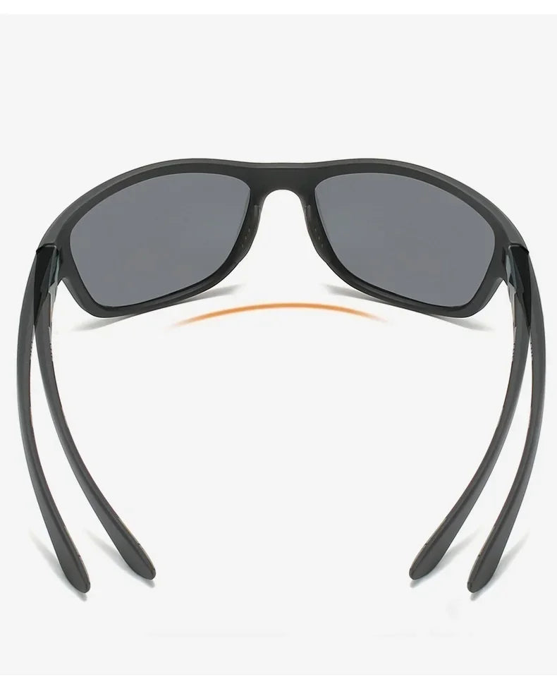 Luxury Polarized Sport Sunglasses with Chain – UV400 Protection