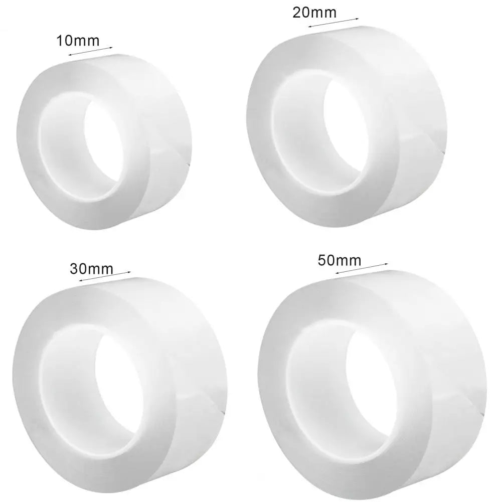 300cm Transparent Adhesive Tape Masking Traceless Double-sided Tape for Home Kitchen Waterproof  10/20/30/50mm