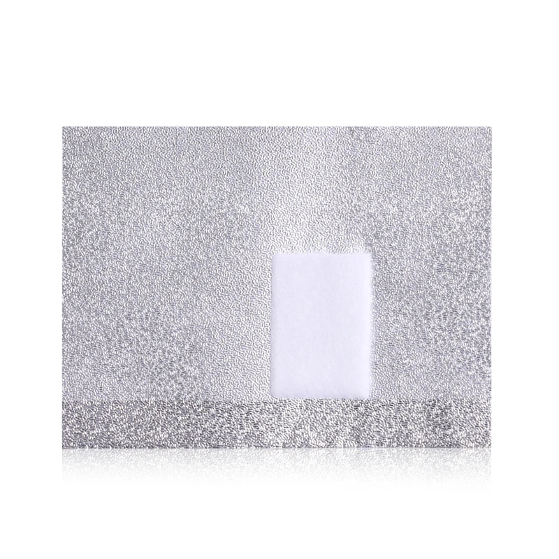 100PCS Gel Nail Polish Remover Foil Wraps with Cotton Pad