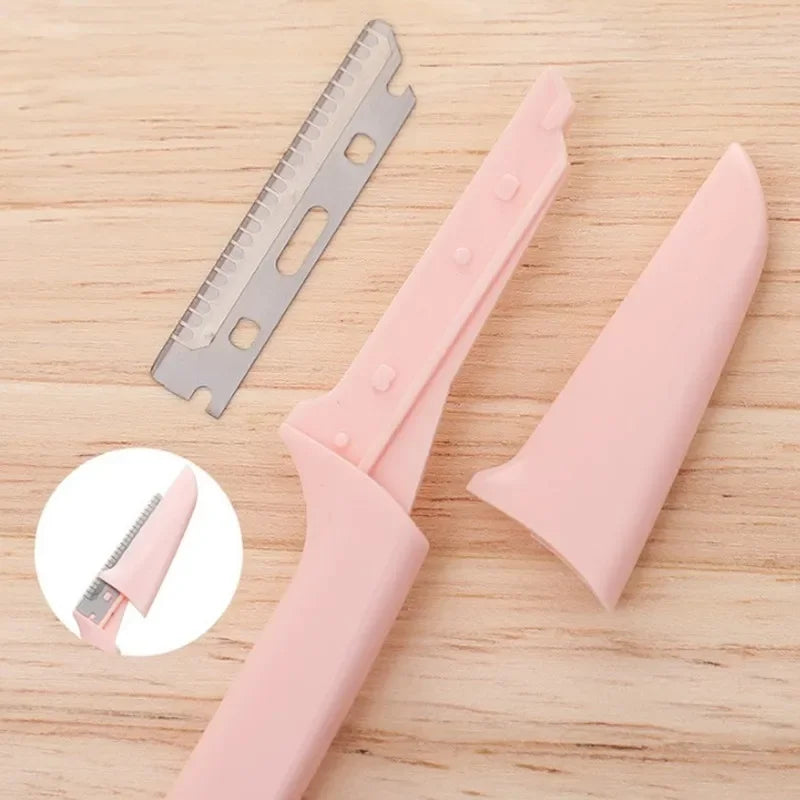 Eyebrow Trimmer Eyebrow Razor Shaver Blade Eyebrow Shaper Face Razor Facial Hair Remover for Women Beauty