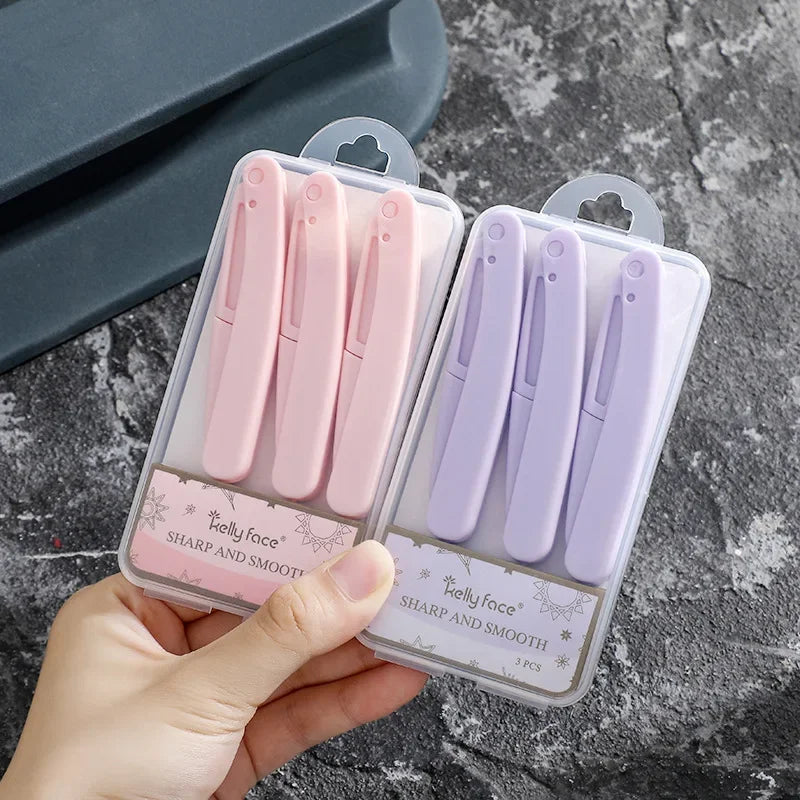 Eyebrow Trimmer Eyebrow Razor Shaver Blade Eyebrow Shaper Face Razor Facial Hair Remover for Women Beauty