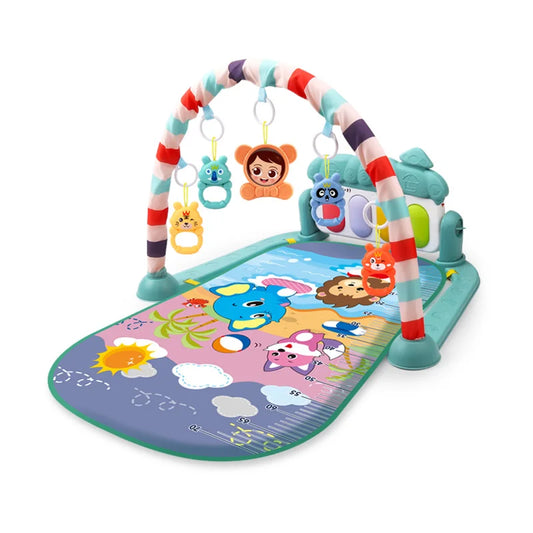 Multifunctional Baby Activity Gym Play Mat with Music